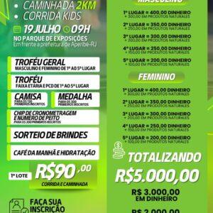 2ª Corrida Naturales Brasil